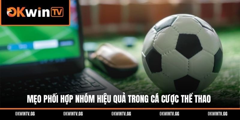 Mẹo phối hợp nhóm hiệu quả trong cá cược thể thao